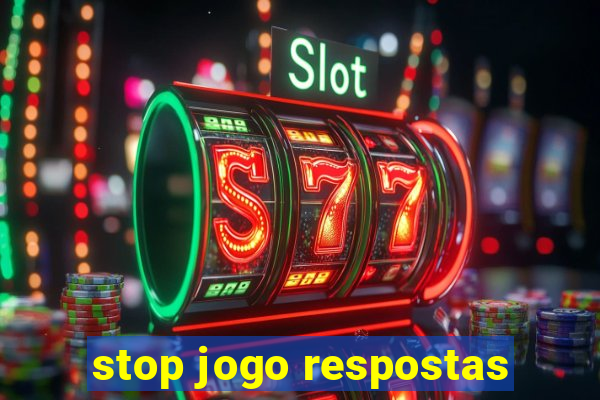 stop jogo respostas